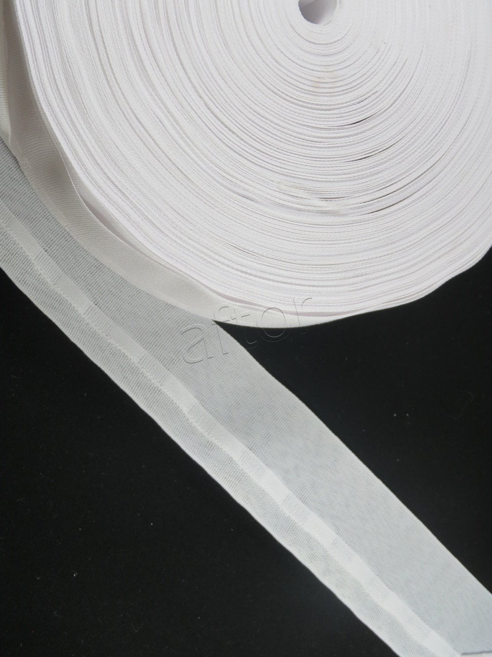 perde şeridi 6cm düzcepli ekstrafor-100mt