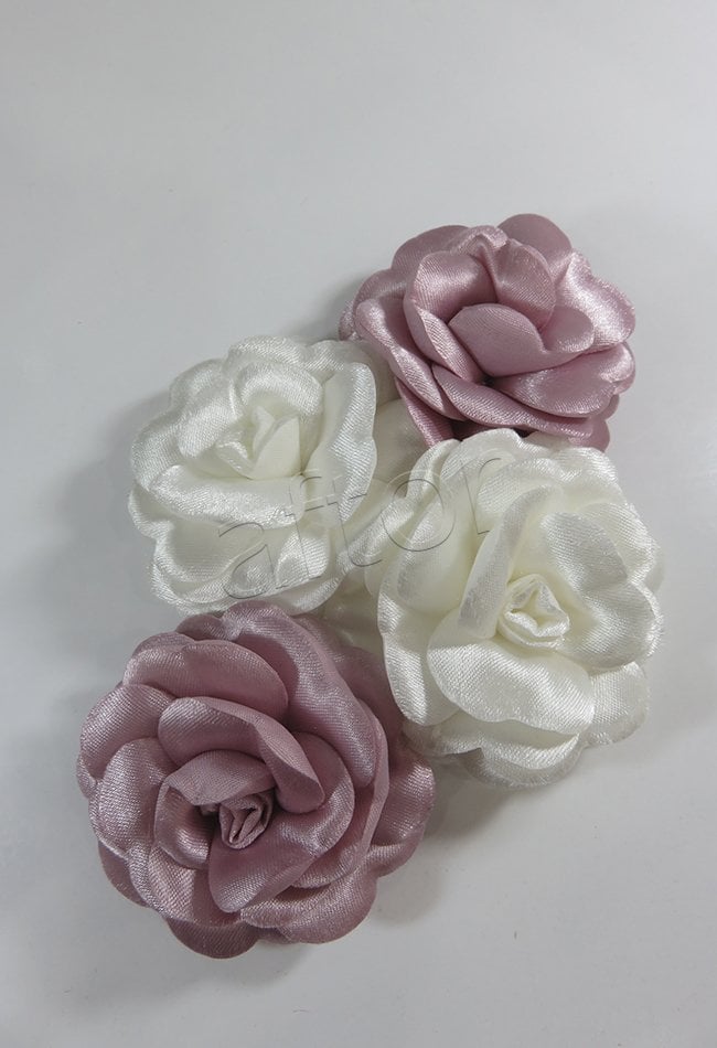 kruvaze gülü fon perde ve kruvaze perde elyaflı gül 0922