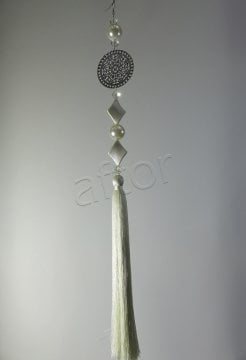 perde aksesuarı püsküllü anahtarlık 9361