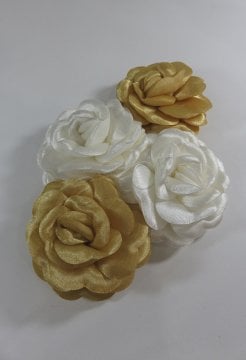 kruvaze gülü fon perde ve kruvaze perde elyaflı gül 0931