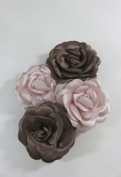 kruvaze gülü fon perde ve kruvaze perde elyaflı gül 0934