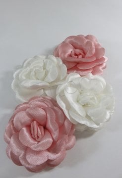 kruvaze gülü fon perde ve kruvaze perde elyaflı gül 0935