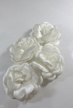 kruvaze gülü fon perde ve kruvaze perde elyaflı gül 0937