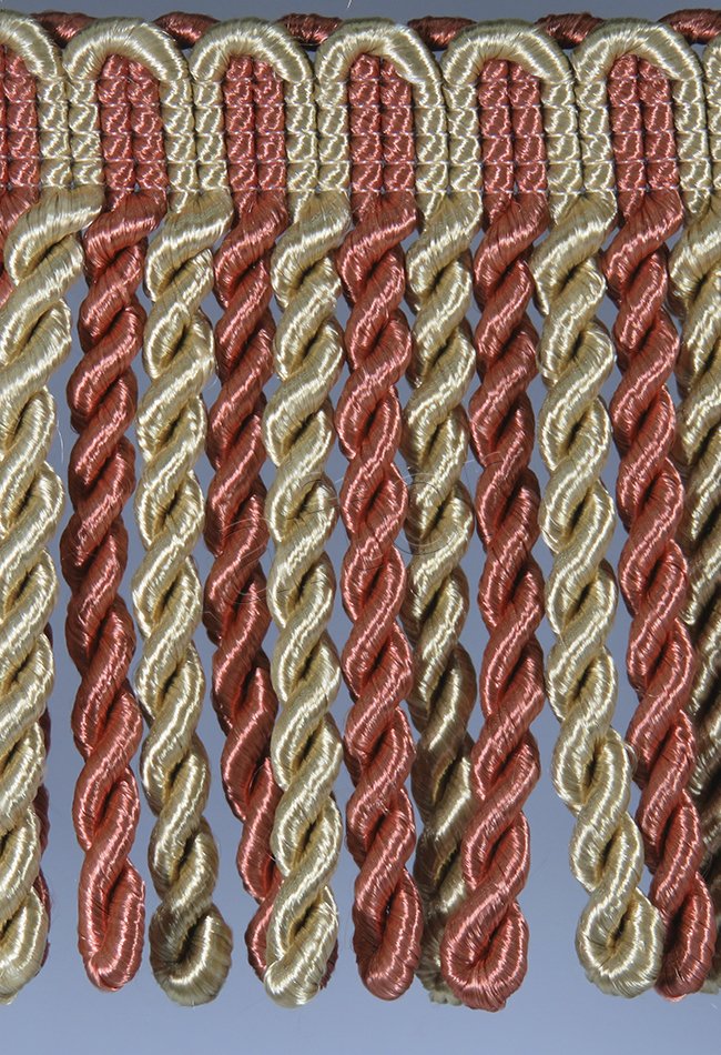 perde saçağı burgulu (turuncu sarı çift renk) 3026