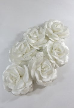 kruvaze gülü fon perde ve kruvaze perde elyaflı gül 0941