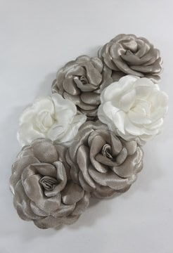 kruvaze gülü fon perde ve kruvaze perde elyaflı gül 0944