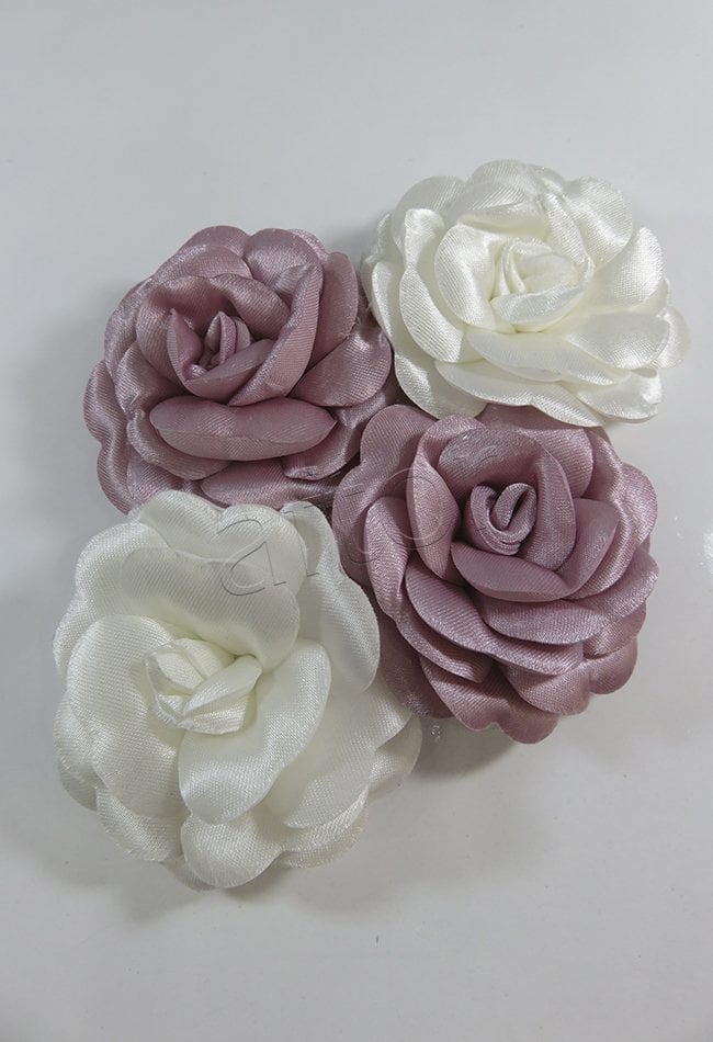 kruvaze gülü fon perde ve kruvaze perde elyaflı gül 0982