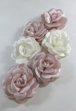 kruvaze gülü fon perde ve kruvaze perde elyaflı gül 0985