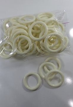 rustik halkası-plastik perde halkası-halka- perde halkası  9247