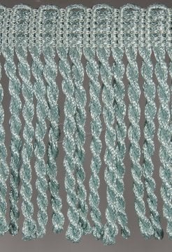 perde saçağı burgulu (su yeşili) 3268