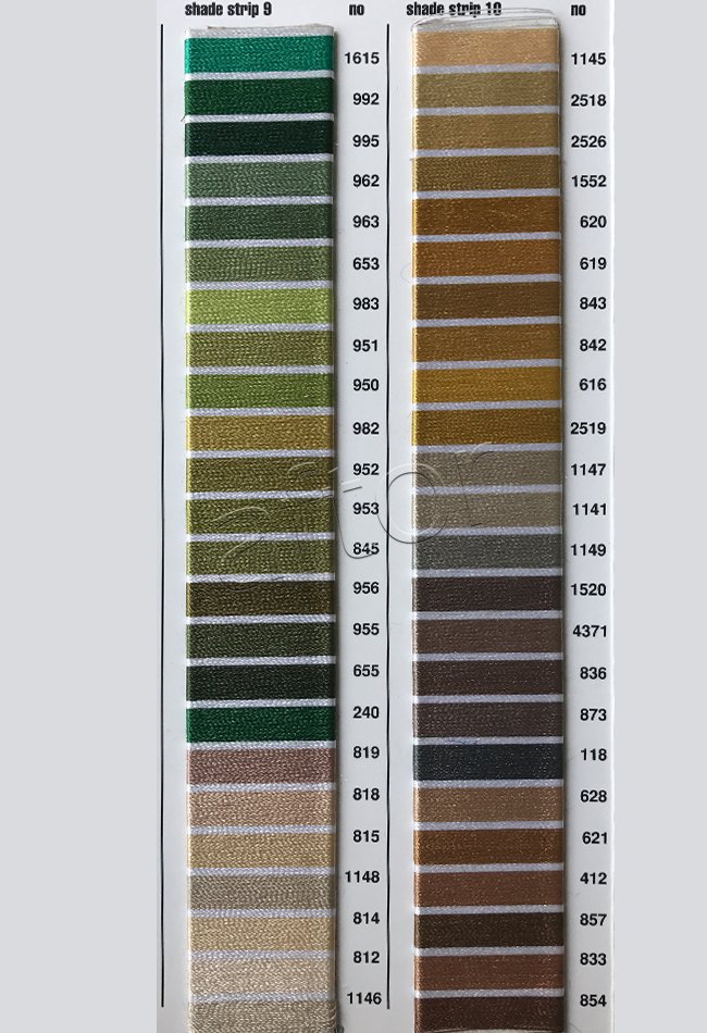 püskül 40 cm  kartela-5 Strip-10 No: 833