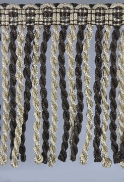 perde saçağı burgulu (kahve krem çift renk) 3339