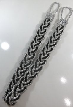braçol perde fon bağı toplama örgü-9627
