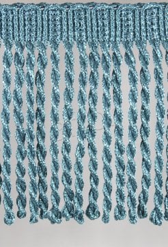 perde saçağı burgulu (turkuaz) 3409