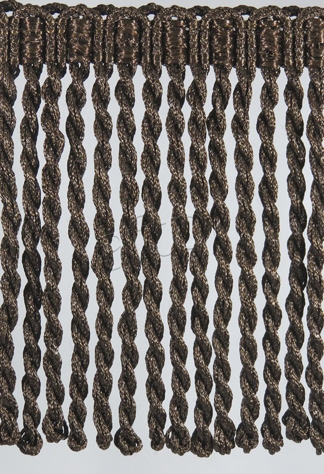 perde saçağı burgulu (kahve) 3414