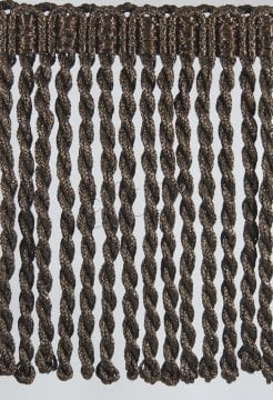 perde saçağı burgulu (kahve) 3414