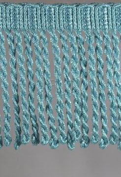 perde saçağı burgulu (turkuaz) 3424