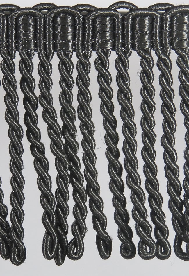 perde saçağı burgulu (siyah) 3467