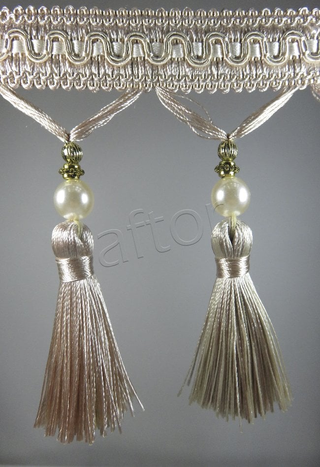 perde saçağı inci püsküllü rosa 03 (v-1) 9539