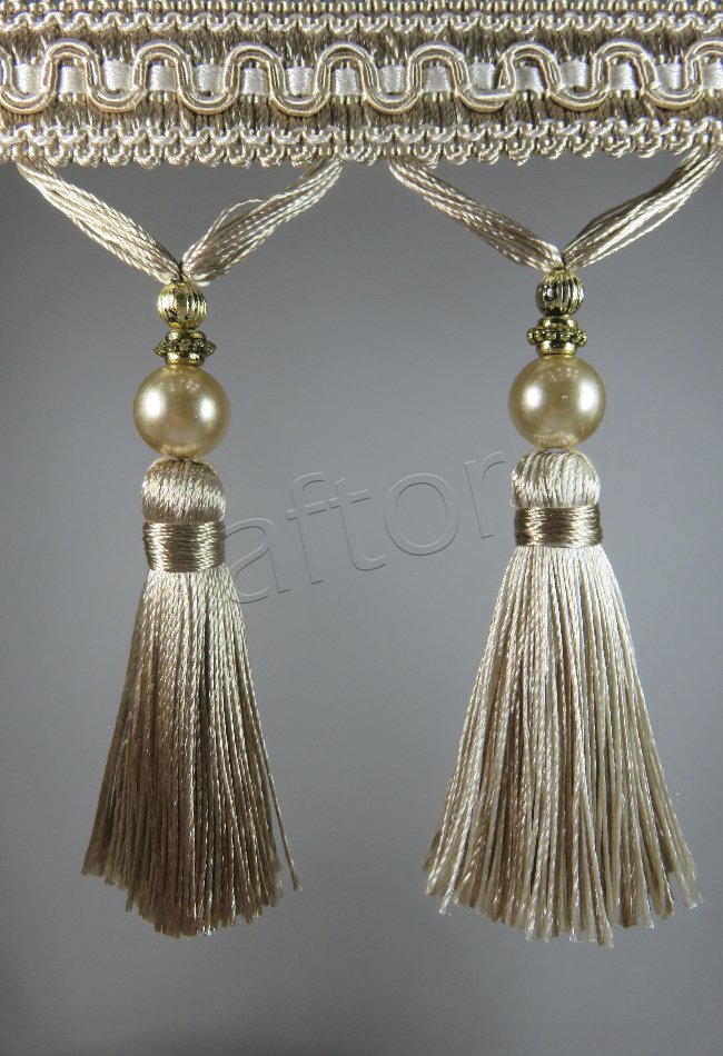 perde saçağı inci püsküllü rosa 03(v-2) 9548