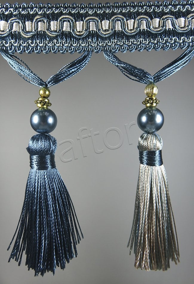 perde saçağı inci püsküllü rosa 03(v-5) 9553