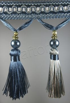 perde saçağı inci püsküllü rosa 03(v-5) 9553