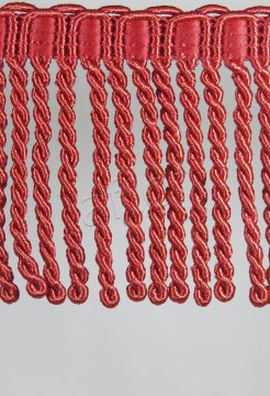 perde saçağı  burgulu (kırmızı) 3500