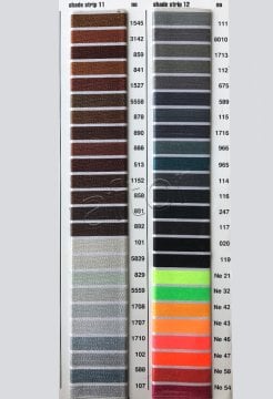 püskül 40 cm  kartela-6 Strip-11 No: 888