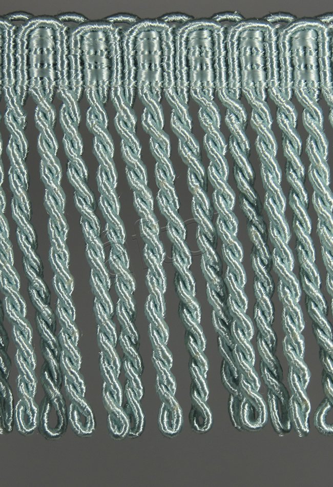 perde saçağı  burgulu (açık turkuaz) 3573