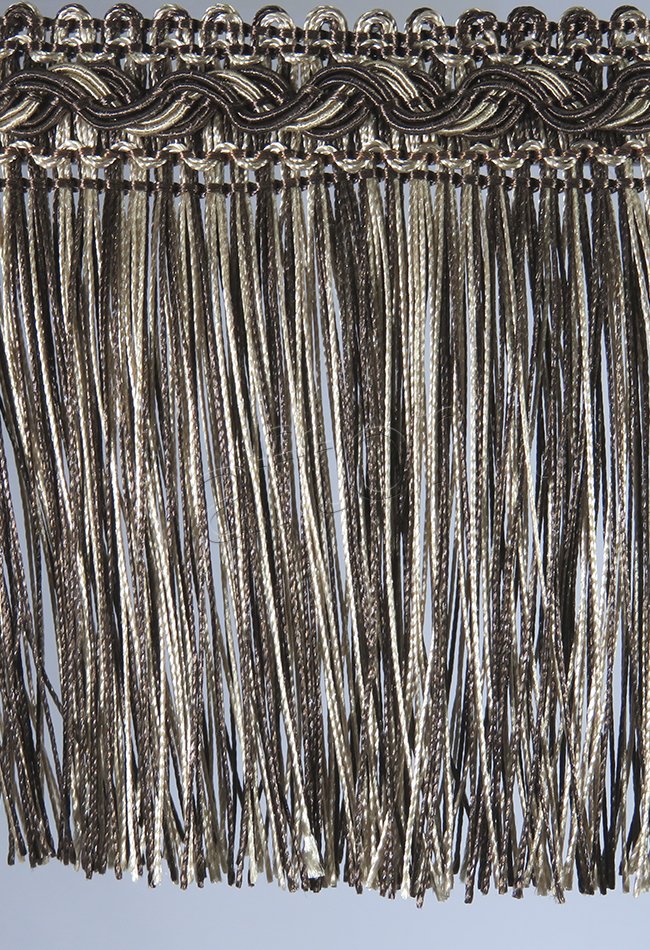 perde saçağı 100 saçak  fırfırlı (vizon krem çift renk) 2889 fırfırlı (kahve vizon çift renk) 2887