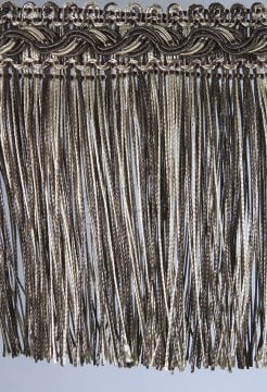 perde saçağı 100 saçak  fırfırlı (vizon krem çift renk) 2889 fırfırlı (kahve vizon çift renk) 2887