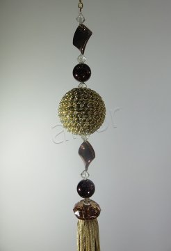 perde sarkıtı zincirli swarovskı sarım - 8197
