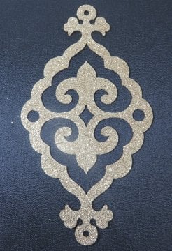 simli damaks-boş tuğra -sarkıt damaksı-9854