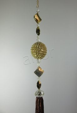 perde sarkıtı zincirli swarovskı sarım - 8225