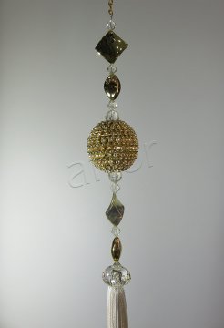 perde sarkıtı zincirli swarovskı sarım - 8247
