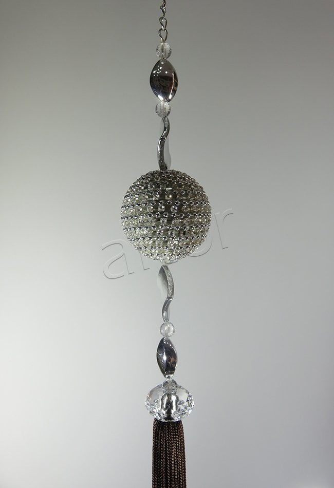 perde sarkıtı zincirli swarovskı sarım - 8256