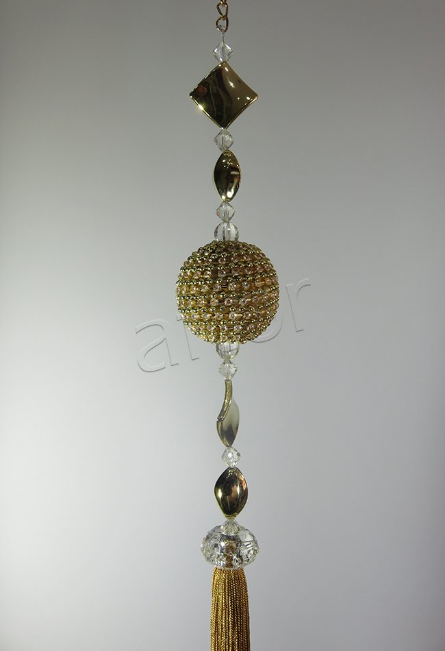 perde sarkıtı zincirli swarovskı sarım - 8259