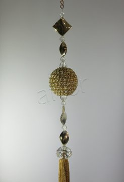 perde sarkıtı zincirli swarovskı sarım - 8259