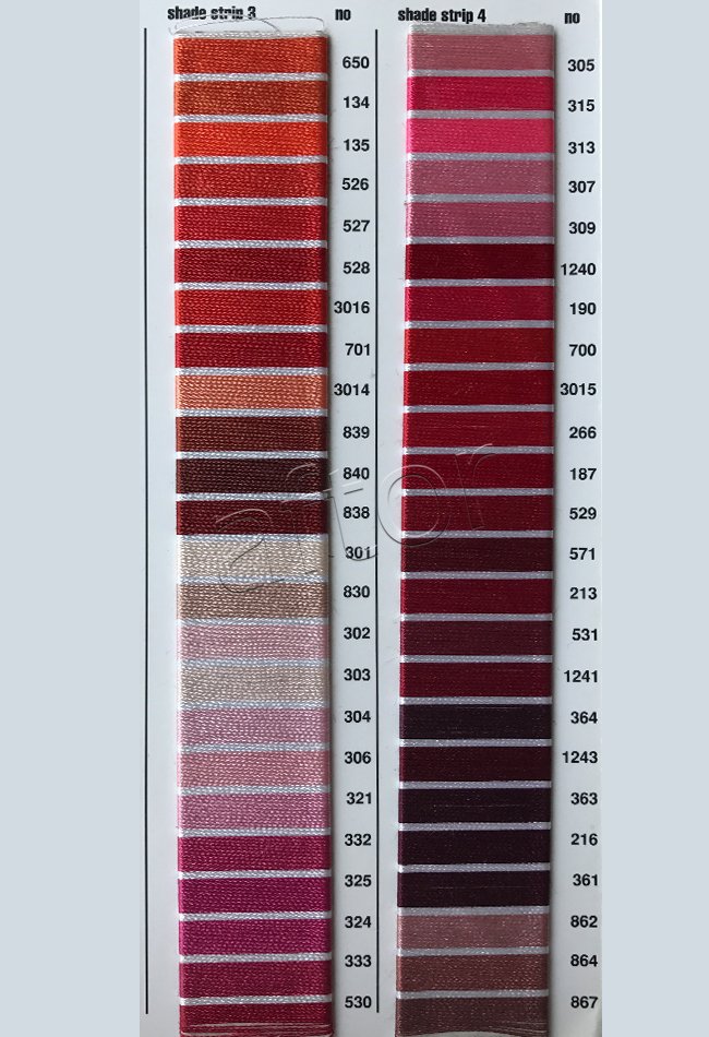 püskül 60 cm  kartela-2 Strip-3 No: 301