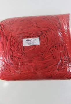 ip perde düz 3mt'lik kupon kırmızı-7981