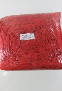ip perde düz 3mt'lik kupon kırmızı-7981