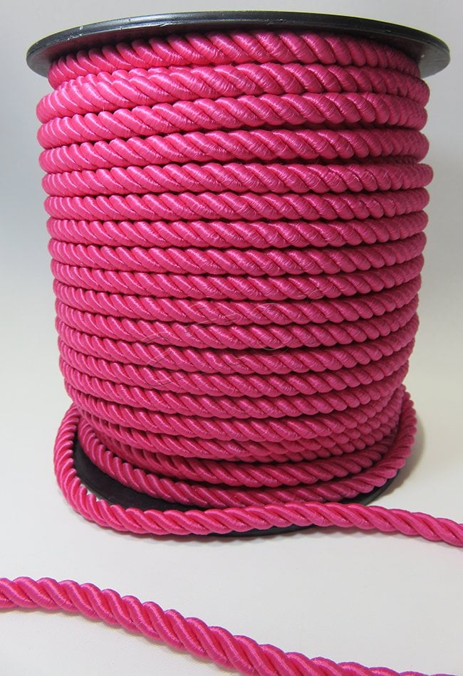 perde kordonu 8 mm fuşya 1345