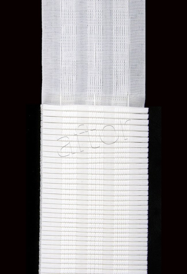 perde ekstraforu öz-iş 3173 tekli pile perde büzgü şeridi (78 mm) 50 mt lik top