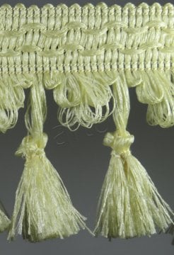 perde saçağı  püsküllü (açık yeşil) 3747