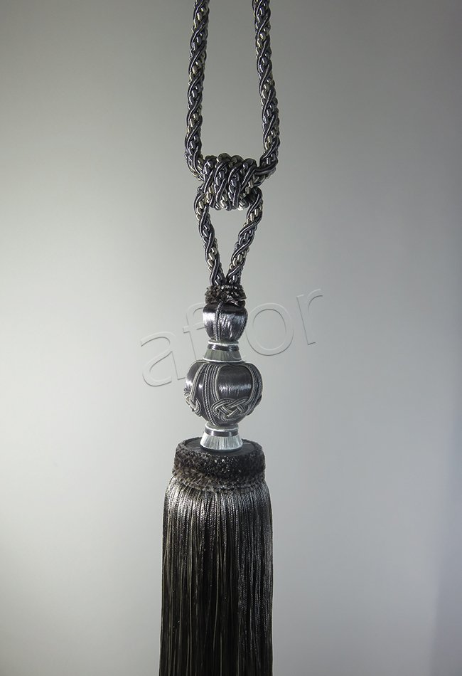 braçol perde fon bağı toplama bella braçol (v-6) gri 0082