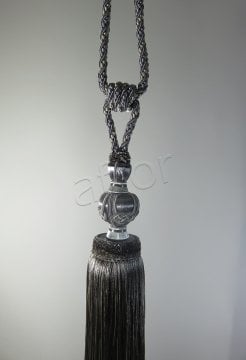 braçol perde fon bağı toplama bella braçol (v-6) gri 0082