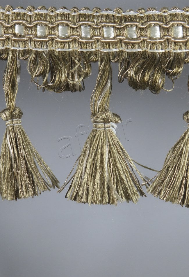 perde saçağı  püsküllü (vizon) 3909