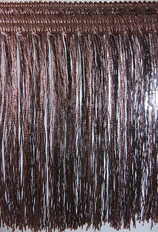 perde saçağı fırfırlı ip saçak kahverengi 0178