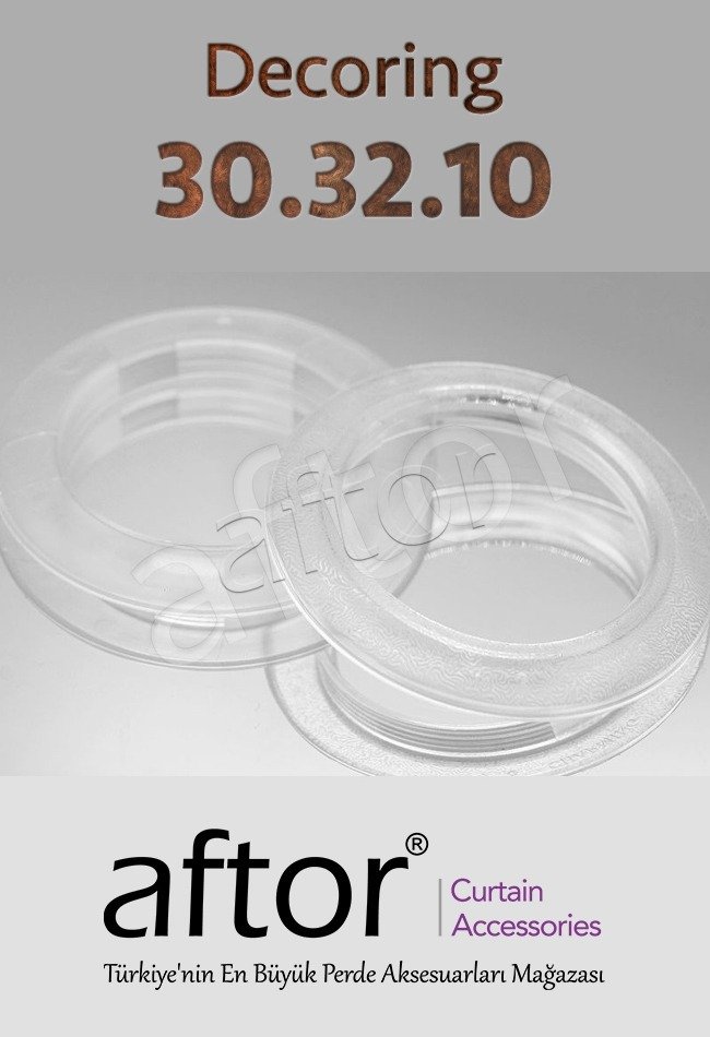 kuşgözü perdelik ve brandalık decoring kapsül 5 kademeli 0330