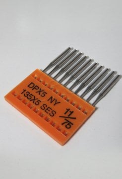 makina iğnesi düz kalın dip dpx5 ny 11-75-(10 adetli)